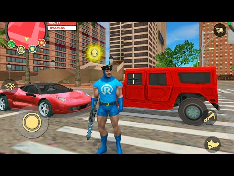 Kill With Snow Guns | Rope Hero Vice Town New Update 2021 | Best Android Gameplay FHD