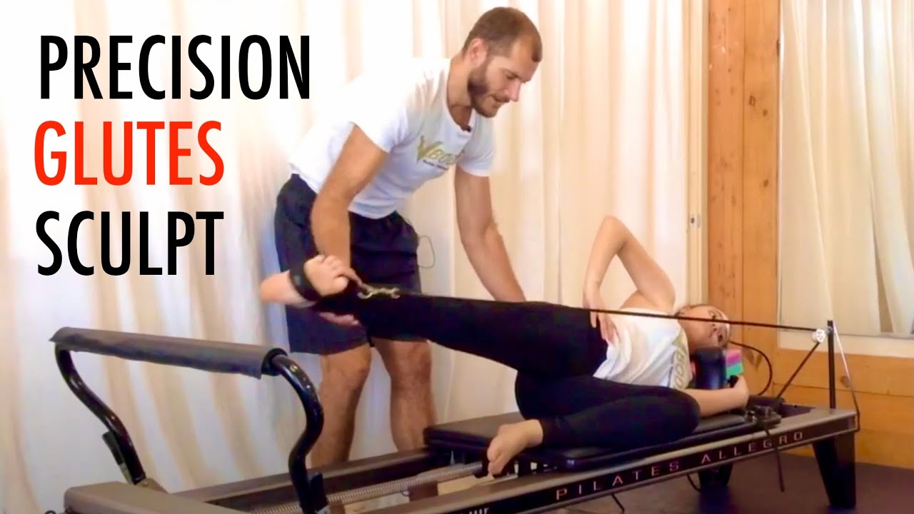 Glute Sculpting-- Single-Leg Foot-in-Strap-- Pilates Reformer Legs Workout