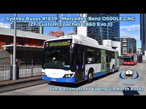 Sydney Buses #1839 - Mercedes-Benz O500LE CNG (ZF/Custom Coaches CB60 Evo II)