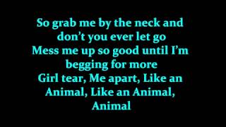 Conor Maynard - Animal Lyrics On Screen [HD 1080p]