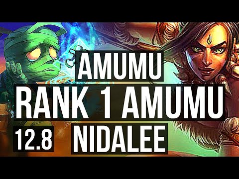 AMUMU vs NIDALEE (JNG) | Rank 1 Amumu, 70% winrate, 5/3/18 | TR Challenger | 12.8