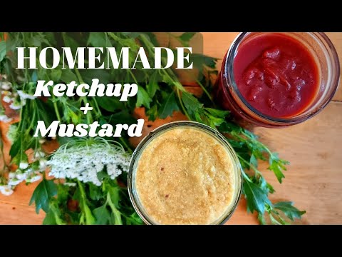 How to Make Homemade Ketchup and Mustard