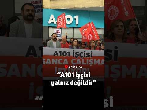 DİSK Sosyal-İş’ten 4 ilde açıklama: “A101 işçisi yalnız değildir”