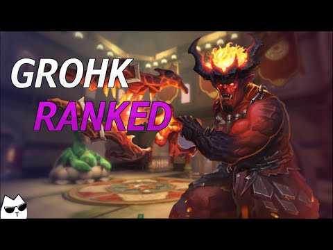 MAELSTROM GROHK | Paladins Ranked Gameplay