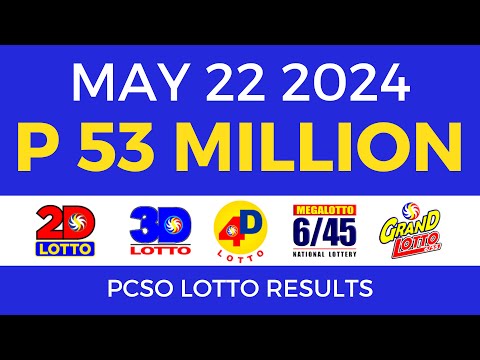Lotto Result Today 9pm May 22 2024 Complete Details