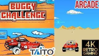 Buggy Challenge Arcade (Taito 1984) 4k Longplay