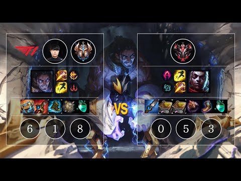 T1 Cuzz Sylas vs Ekko Jungle - KR Challenger Patch 10.11