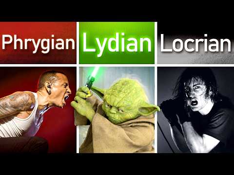 The Modes of the MAJOR SCALE