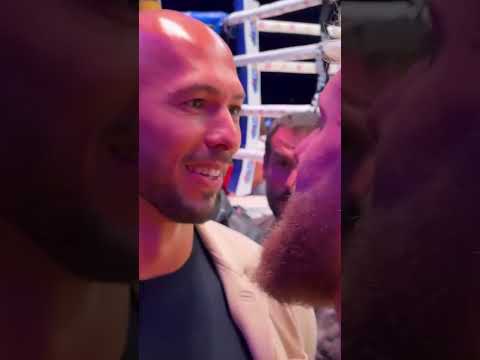 JAKE PAUL CONFRONTS ANDREW TATE 😳