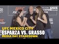 UFC Mexico City: Carla Esparza vs. Alexa Grasso Media Day Staredown - MMA Fighting