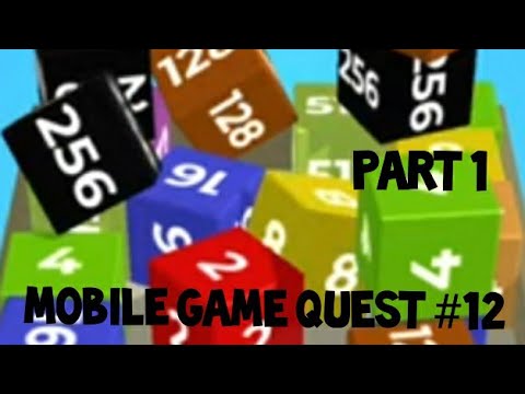 Chain Cube: 2048 3D merge game Part 1 | Mobile Game Quest #12