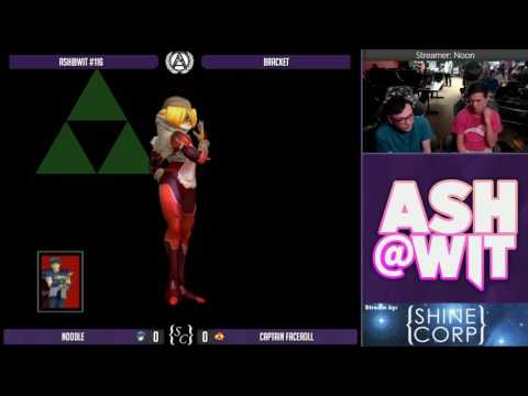 Noodle (Marth) vs Captain Faceroll (Sheik) - ASH@WIT #116 Melee Bracket