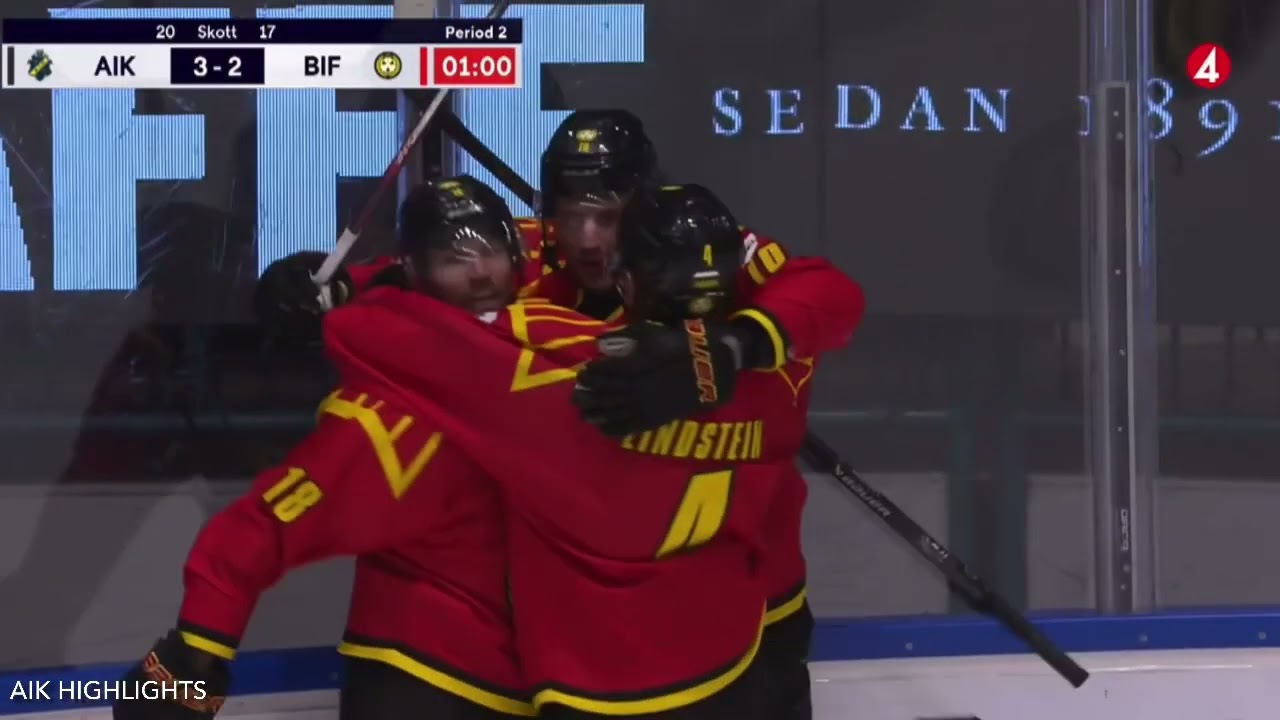 AIK - Brynäs | Hockeyallsvenskan 2023/24 Omgång 18