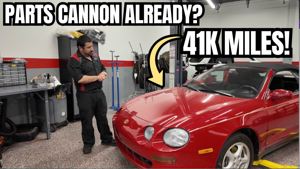 This Beautiful 41k Mile Celica Got a Mini Parts Cannon