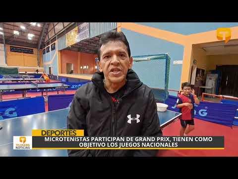 Microtenistas participan de Grand Prix, tienen como objetivo los juegos nacionales