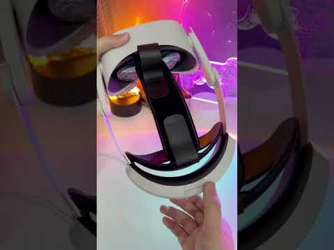 Elite Head Strap with Battery for Meta Quest2 #zyber #zybervr #quest2 #oculusquest2 #charger #fyp