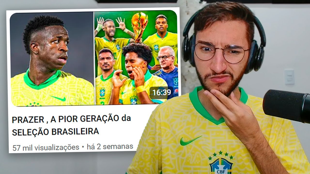 A PIOR GERAÇÃO DA SELEÇÃO BRASILEIRA