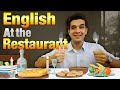 Speak English At The Restaurant!