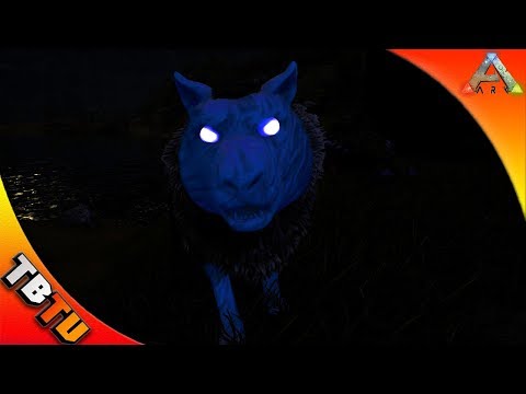 PUGNACIA GLACIAL DIRE WOLF TAMING! ARK MODDED SURVIVAL EVOLVED - PUGNACIA DINOS MOD