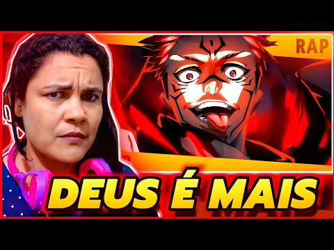 MINHA MÃE REAGINDO Rap do Sukuna (Jujutsu Kaisen) - O REI DAS MALDIÇÕES | Takeru • MÃE React