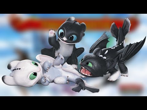 Night Lights Max Level 150 Titan Mode - Dragons:Rise of Berk New Update