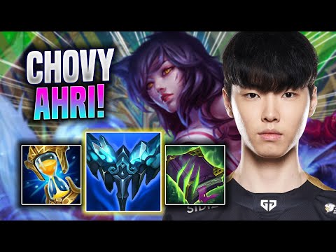 CHOVY LITERALLY GOD MODE WITH AHRI! - GEN Chovy Plays Ahri MID vs Sylas! | Season 2022