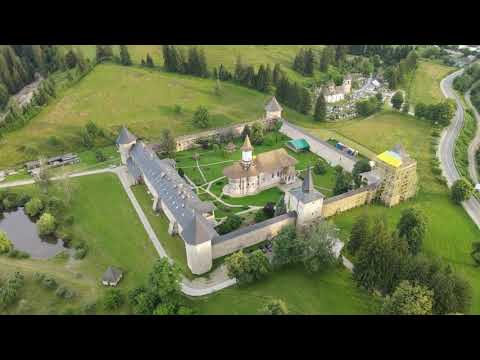 Manastirea Sucevita - Romania - FHD 1080p Drone - Mavic Air 2