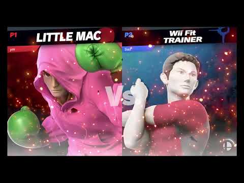 Sazmotaz (Wii Fit Trainer) vs Ebag (Luigi/Little Mac) - UBS9 Singles