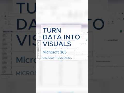 Turn raw data into clear visuals instantly. #Microsoft365 #Copilot #ProductivityAI #Office365