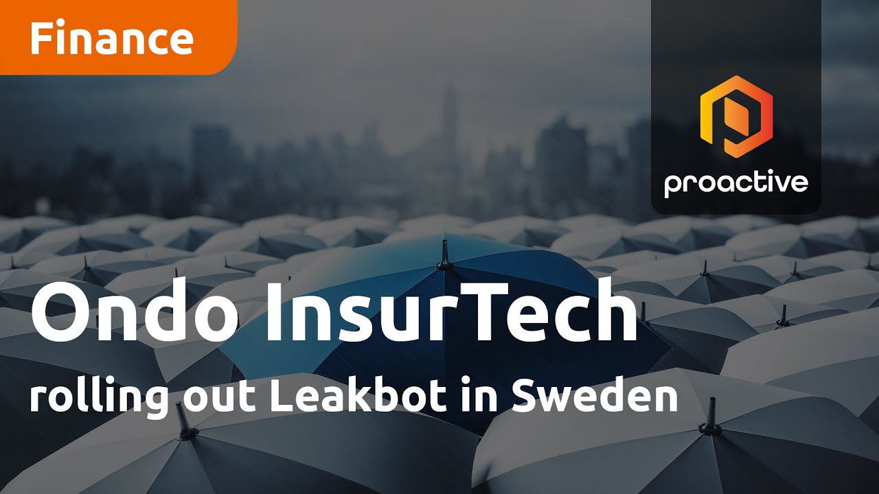 Ondo InsurTech rolling out Leakbot in Sweden
