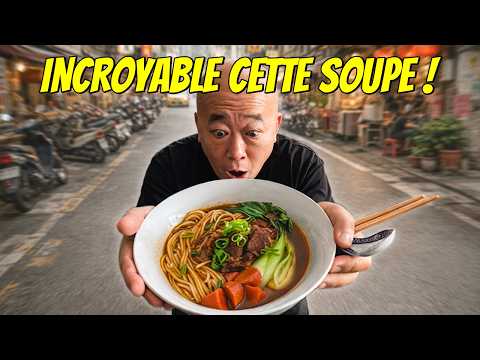 Soupe taiwanaise (soupe de nouilles au boeuf)