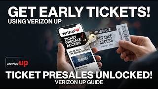 Use Verizon Up for Presale Tickets | Verizon Up Presale Guide | Get Concert Tickets Early Verizon Up