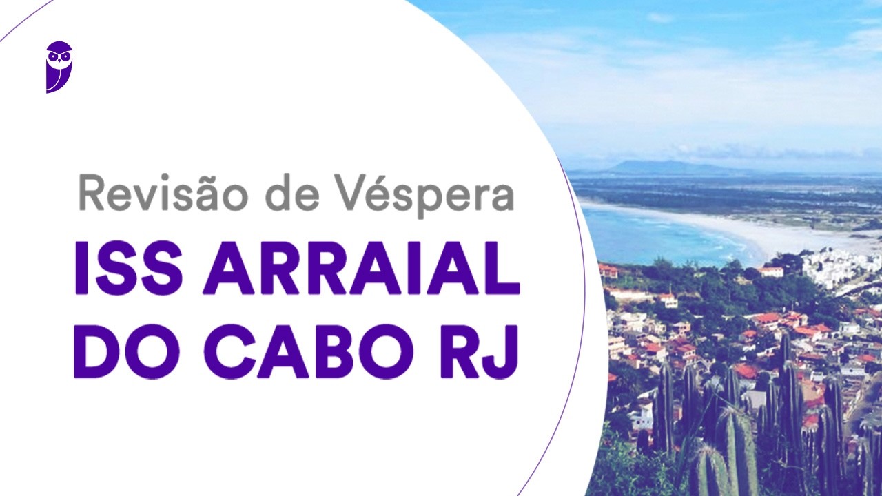 Revisão de Véspera ISS Arraial do Cabo RJ
