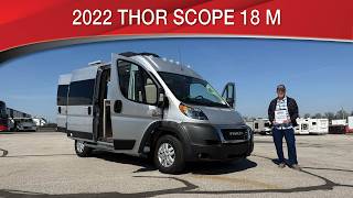 A preview image of the linked video showcasing 2022 Thor Scope 18 M
