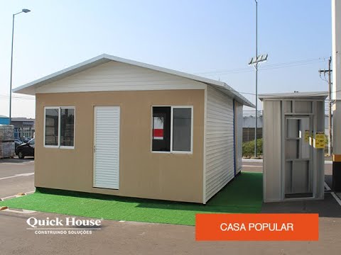 Casa Construída em 1 dia na Loja Leroy Merlin / São Leopoldo - RS