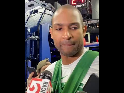 Al Horford didn't like a reporter laughing when he said he was an elite shooter (via Bobby Manning)