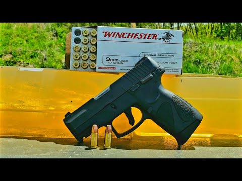 Winchester 9mm 147gr JHP Ballistic Gelatin Test \u0026 Review