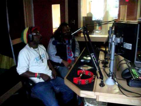 Troy Ellis & Peppery with Yung UK on Ujima Radio, Bristol, UK - 2011