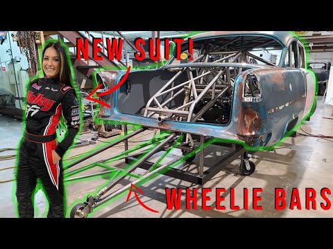 Rear Suspension & Wheelie Bars AND A New Fire Suit! - 55 Build - Video 10