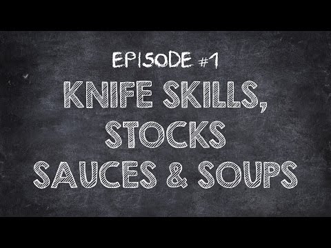 Cuisinart Culinary School "Knife Skills, Stocks, Sauces and Soups" with Chef Jonathan Collins