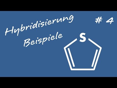 Hybridisierung von Atomen (Beispielaufgaben 3)