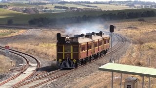preview picture of video 'Tin Hares at Blayney : Australian Railways'