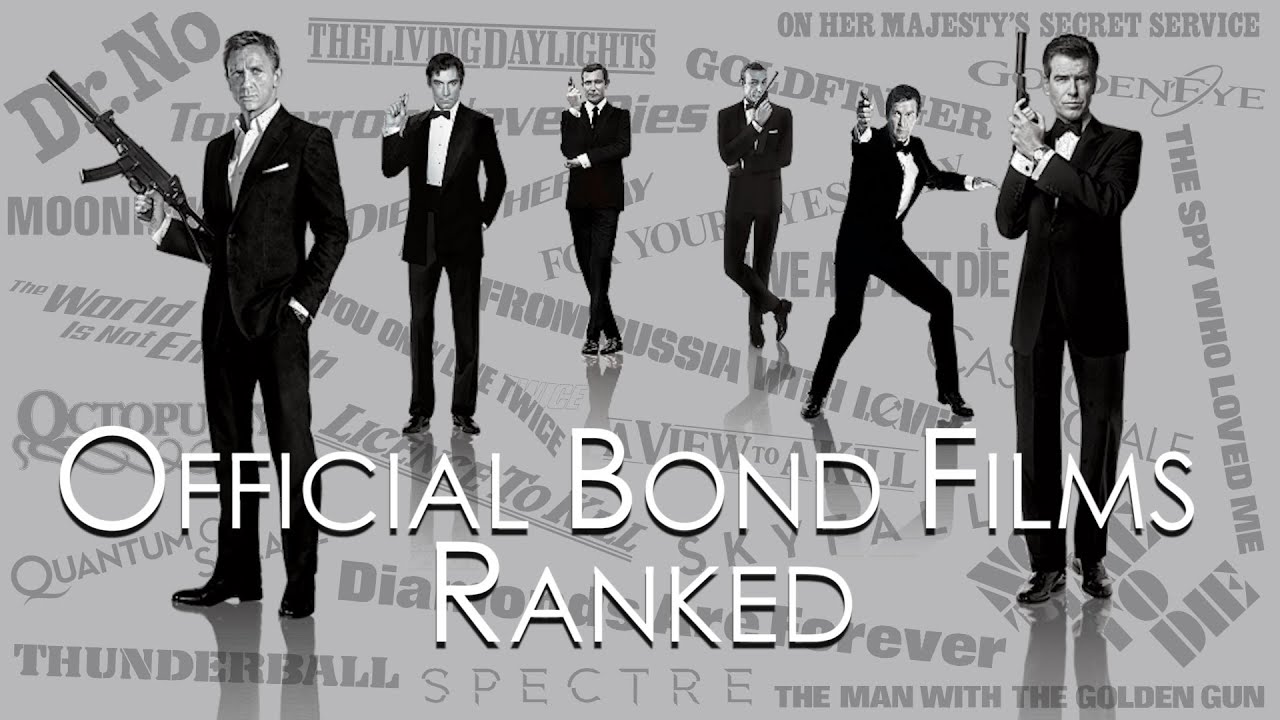 Official Bond Films Ranked (Complete Countdown)