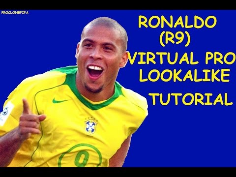 FIFA 17 - BRAZILIAN RONALDO (R9) VIRTUAL PRO LOOKALIKE TUTORIAL