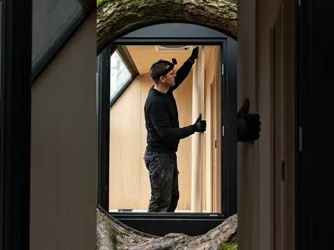 Building a Secret Treehouse in the Deep Forest - Pure ASMR [No Music]