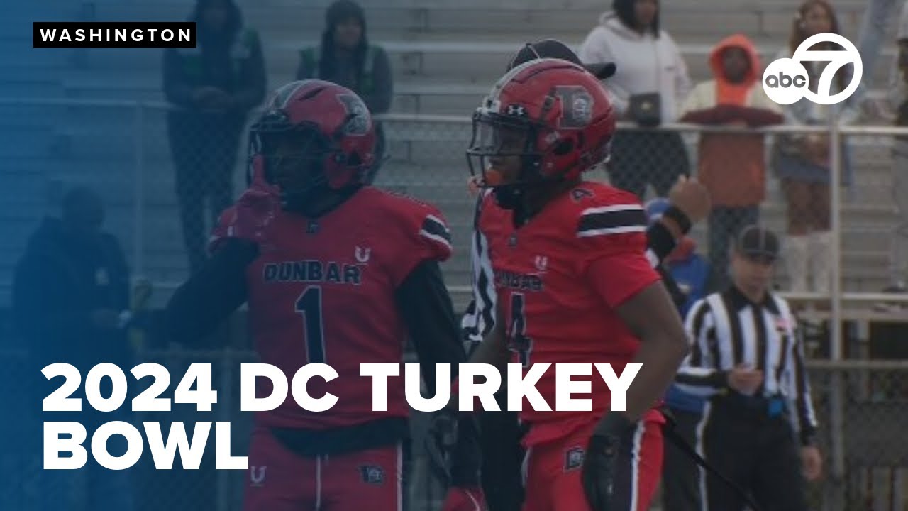 2024 DC Turkey Bowl: Dunbar and Coolidge High School face-off