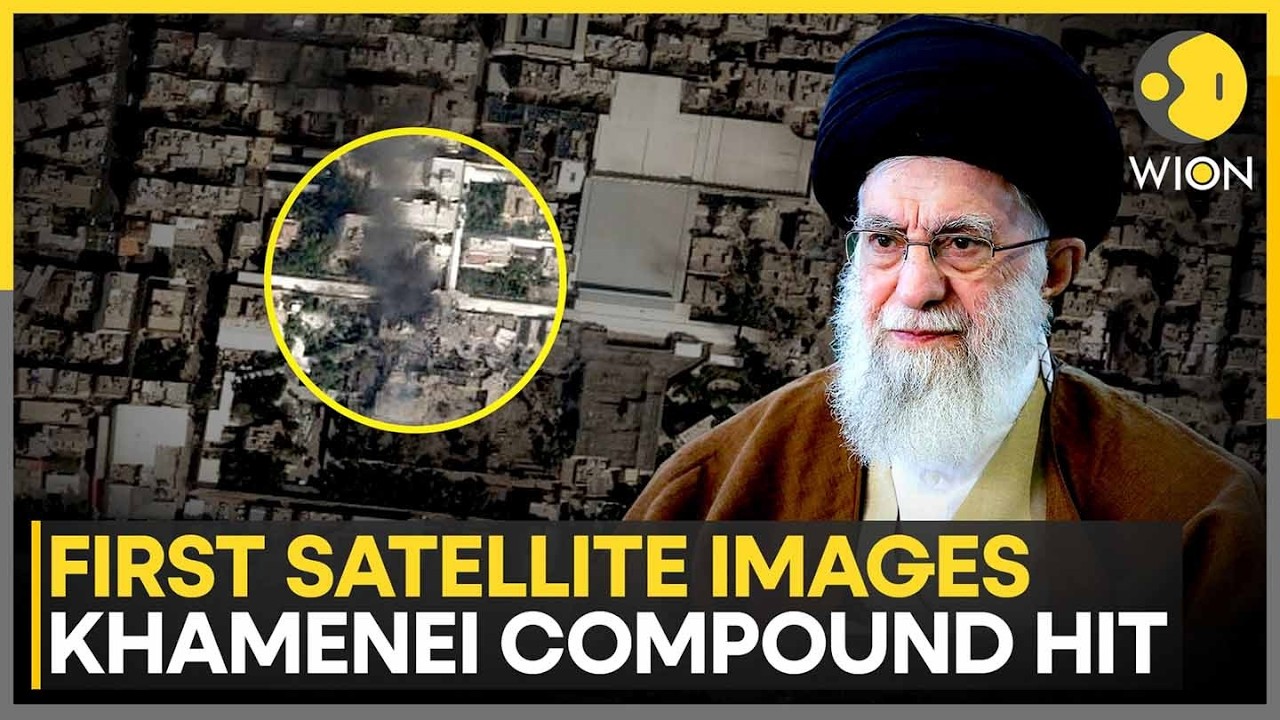 Israel Attacks Iran: Satellite Photos Reveal Destruction at Iran’s Supreme Leader’s Tehran Compound