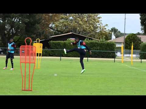 Maurice-Belay junior à bout portant face au gardien de la CFA !!!