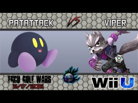 FGCU Gulf Wars 5 - PatAttack vs. Viper - Smash 4 Singles Winners Round 2