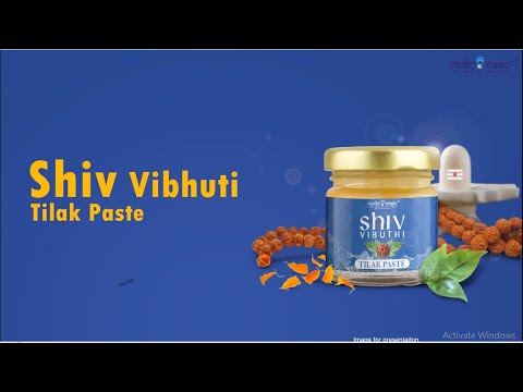 Shiv Vibhuti Tilak Paste video